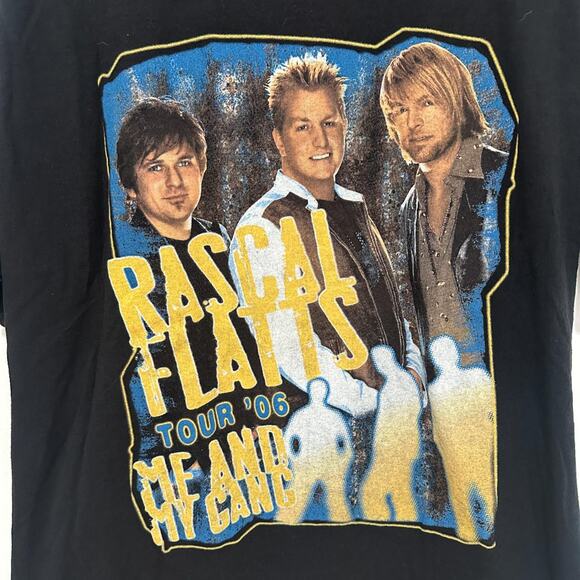 Vintage 2006 Rascal Flatts Tour T-Shirt - Large - Picture 2 of 5